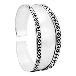 Bracelete em Prata 925 Envelhecida - PU0052