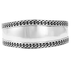 Bracelete em Prata 925 Envelhecida - PU0052