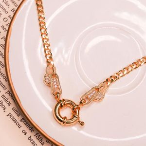 Colar em Banho de Ouro 18k Zíper com Elos Grumet - CL1428