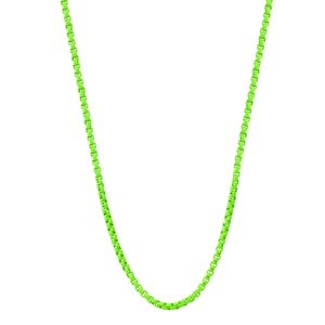 Corrente Veneziana Colorida Verde Neon - PL7992