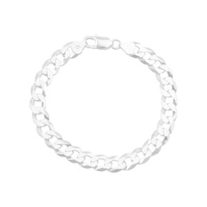 Pulseira Masculina em Prata 925 Elos Grumet - PL19695