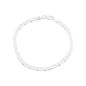 Pulseira em Prata 925 Elos Piastrine - PL20255