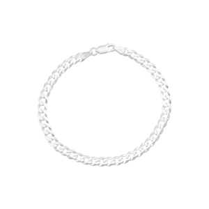 Pulseira em Prata 925 Elos Grumet - PL20353