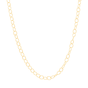 Colar em Banho Ouro 18K Elos - PL20566