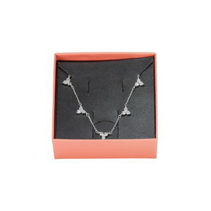Colar Berloues Zircônia em Prata 925 - PL22336