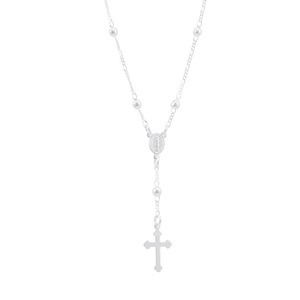 Colar Rosário em Prata 925 - PL23475